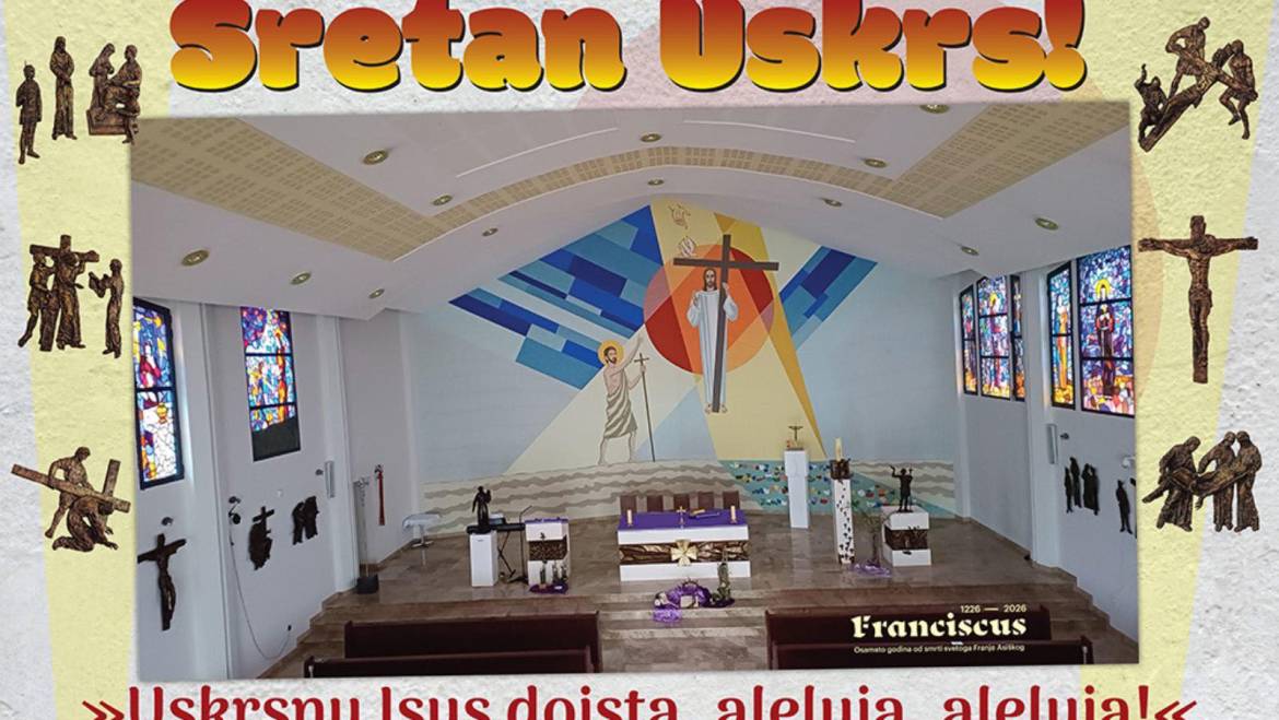 Sretan i blagoslovljen Uskrs! Aleluja!