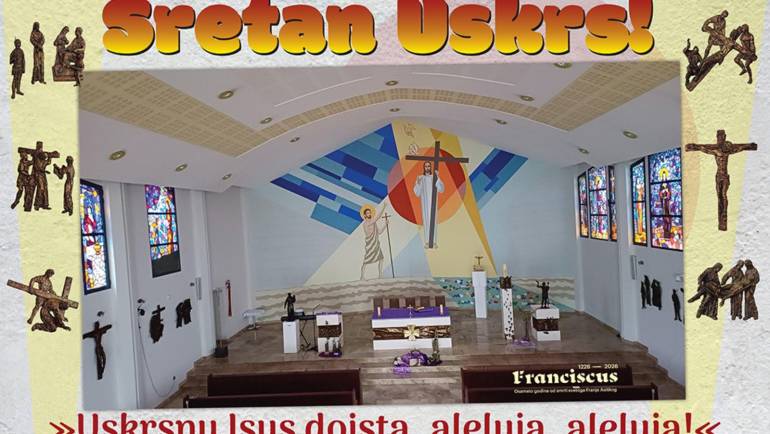 Sretan i blagoslovljen Uskrs! Aleluja!